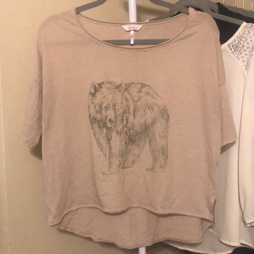 Bear graphic tee